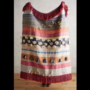 Anthropologie Throw Blanket